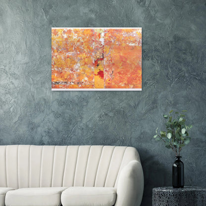 Toward a Red - Sam Gilliam Brushed Aluminum Print - 70x100 cm / 28x40 inches | Sam Gilliam Aluminum Print | Sam Gilliam Prints
