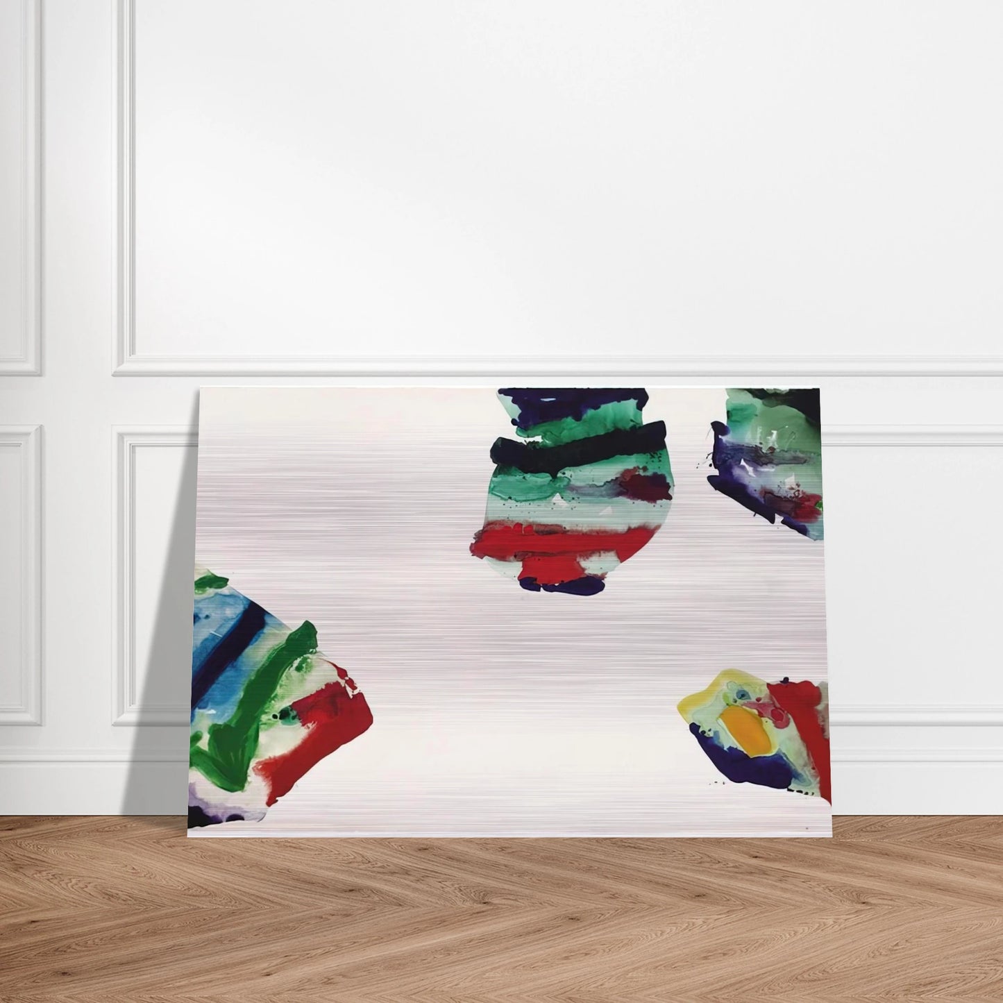 Los Angeles - Sam Francis Brushed Aluminum Print - 70x100 cm / 28x40 inches | Sam Francis Aluminum Print | Sam Francis Prints