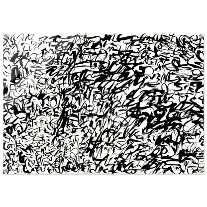 UNTITLED 1978 2 - Keith Haring Acrylic Print - 70x100 cm / 28x40″ inches | Keith Haring Wall Art | Keith Haring Prints