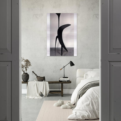THE BIG EAR 1943 - Alexander Calder Brushed Aluminum Print - 70x100 cm / 28x40 inches | Alexander Calder Aluminum Print | Alexander Calder Prints
