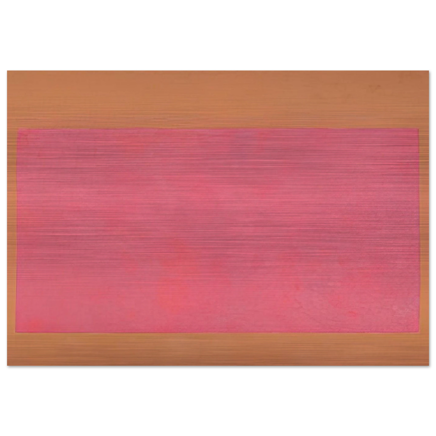 Rose Sun Box Nr. 2 - 1969 - Theodoros Stamos Brushed Aluminum Print - 70x100 cm / 28x40 inches | Theodoros Stamos Aluminum Print | Theodoros Stamos Prints
