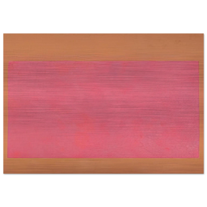 Rose Sun Box Nr. 2 - 1969 - Theodoros Stamos Brushed Aluminum Print - 70x100 cm / 28x40 inches | Theodoros Stamos Aluminum Print | Theodoros Stamos Prints