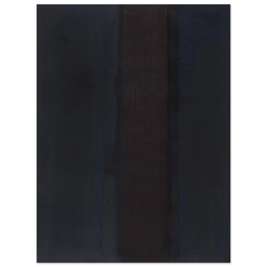 Yun Hyong-keun - Umber Blue - 1987  75x100 cm / 30x40inches Fine Art Poster