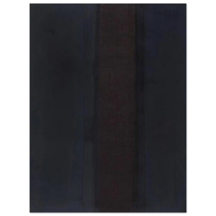 Yun Hyong-keun - Umber Blue - 1987  75x100 cm / 30x40inches Fine Art Poster