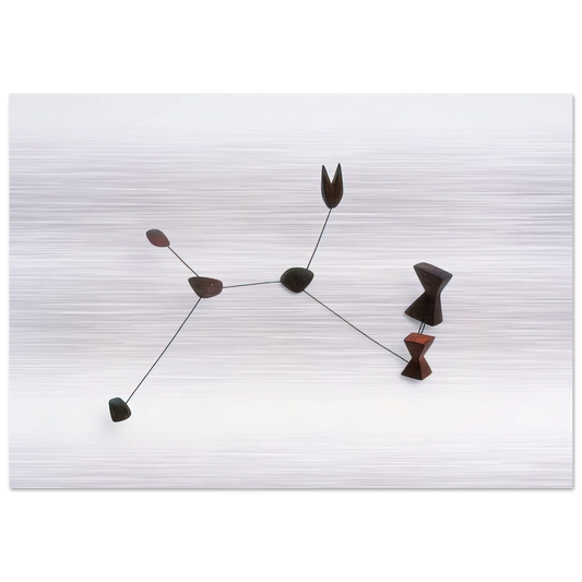 CONSTELLATION 1944 - Alexander Calder Brushed Aluminum Print - 70x100 cm / 28x40 inches | Alexander Calder Aluminum Print | Alexander Calder Prints