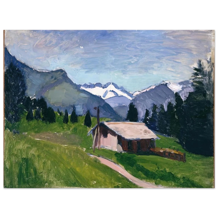 Henri Matisse - SAVOY ALPS 1901  75x100 cm / 30x40inches Fine Art Poster