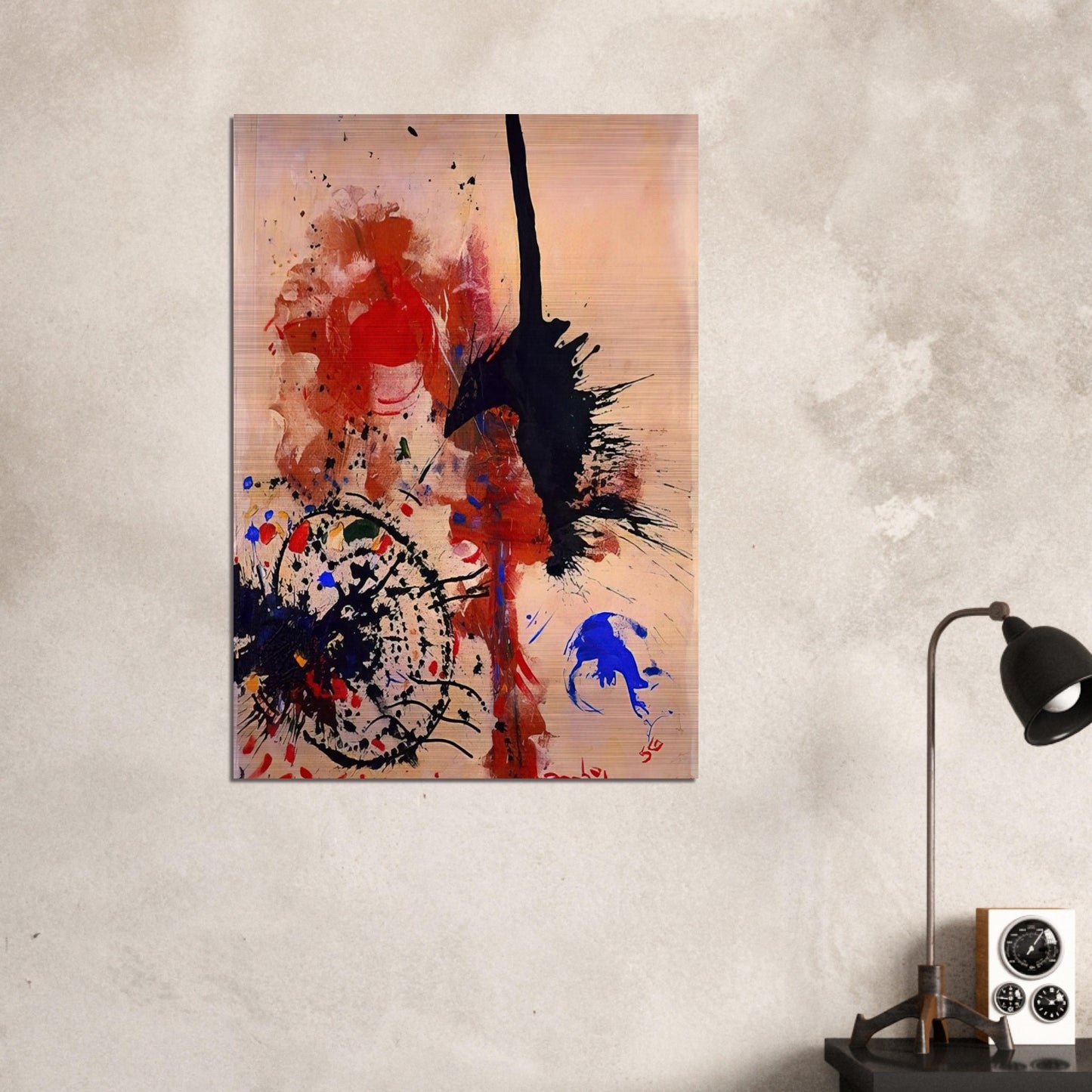 The Prey - Hans Hofmann Brushed Aluminum Print - 70x100 cm / 28x40 inches | Hans Hofmann Aluminum Print | Hans Hofmann Prints