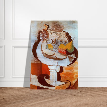 Fruit dish - Pablo Picasso Brushed Aluminum Print - 70x100 cm / 28x40 inches | Pablo Picasso Aluminum Print | Pablo Picasso Prints