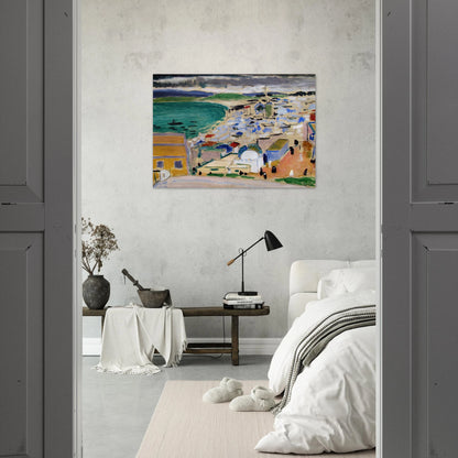 THE BAY OF TANGIER 1912 - Henri Matisse Brushed Aluminum Print - 70x100 cm / 28x40 inches | Henri Matisse Aluminum Print | Henri Matisse Prints