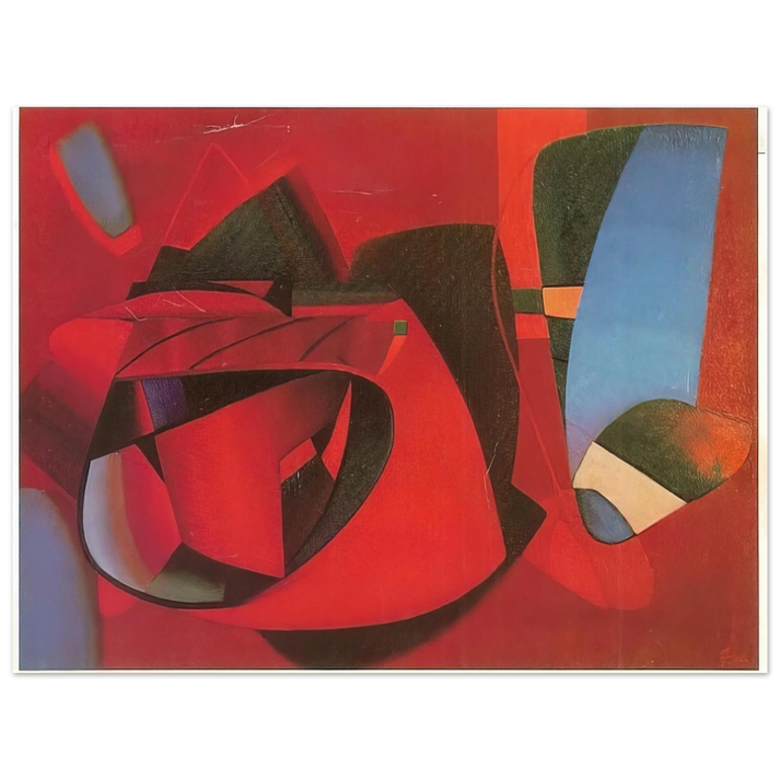 John Ferren - Composition - 1937  75x100 cm / 30x40inches Fine Art Poster
