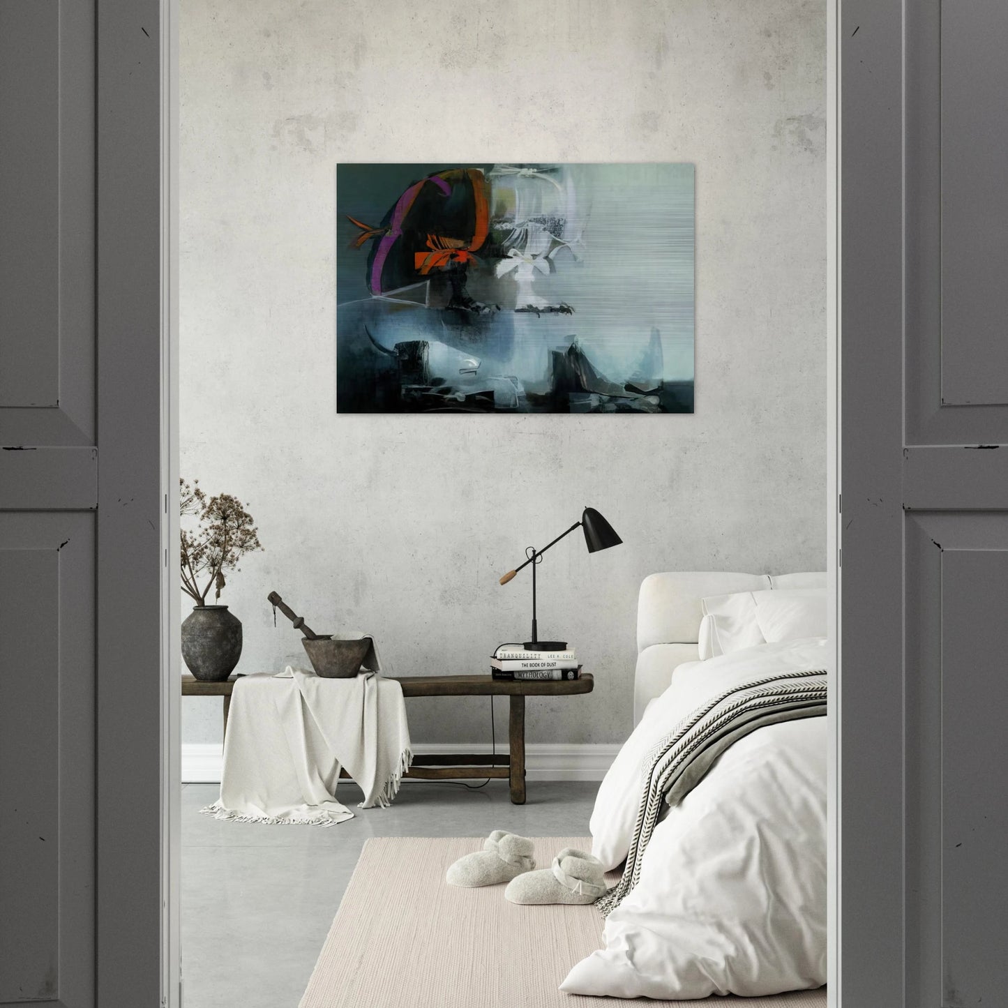 TOROCONDOR 1959 - Alejandro Obregon Brushed Aluminum Print - 70x100 cm / 28x40 inches | Alejandro Obregon Aluminum Print | Alejandro Obregon Prints