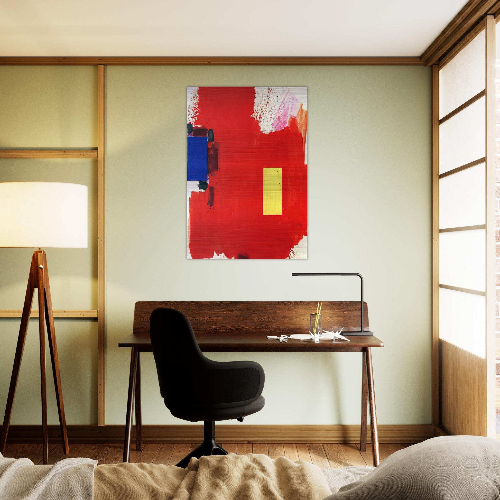 Magnum Opus - Hans Hofmann Brushed Aluminum Print - 70x100 cm / 28x40 inches | Hans Hofmann Aluminum Print | Hans Hofmann Prints