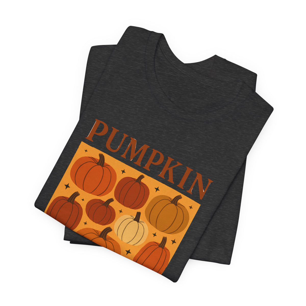 T-Shirt „Kürbiszeit“ für Damen im Boho-Stil