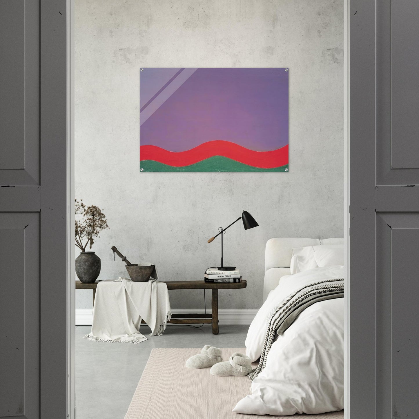 Out - Al Held Acrylic Print - 70x100 cm / 28x40″ inches