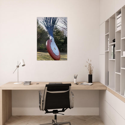 TYPEWRITER ERASER SCALE X COLLABORATION WITH VAN BRUGGEN 1999 - Claes Oldenburg Brushed Aluminum Print - 70x100 cm / 28x40 inches | Claes Oldenburg Aluminum Print | Claes Oldenburg Prints