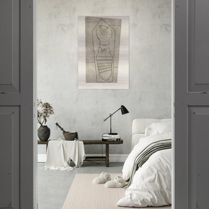 Turkish form - 1967 - Ben Nicholson Brushed Aluminum Print - 70x100 cm / 28x40 inches | Ben Nicholson Aluminum Print | Ben Nicholson Prints