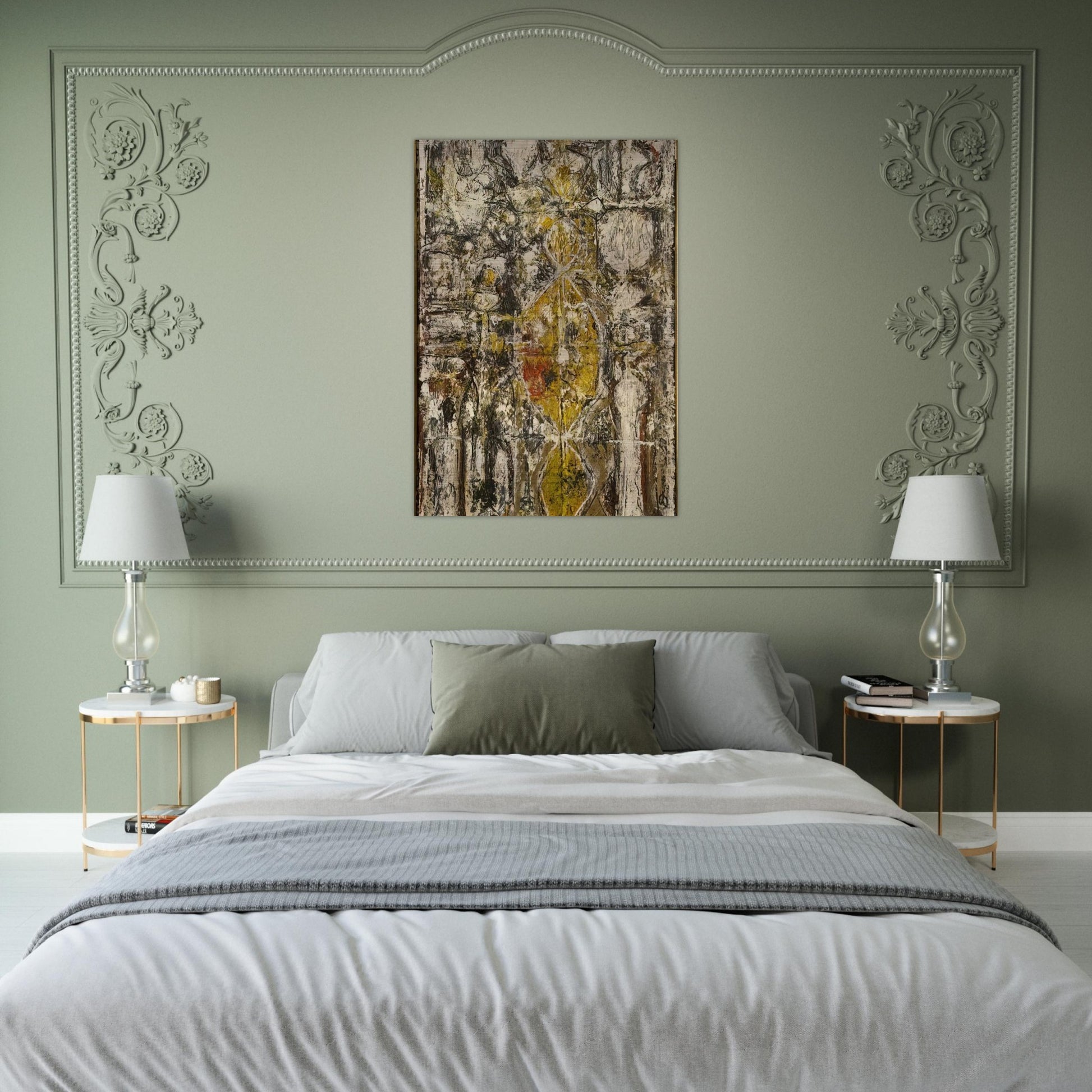 Cascella II - Richard Pousette-Dart Brushed Aluminum Print - 70x100 cm / 28x40 inches | Richard Pousette-Dart Aluminum Print | Richard Pousette-Dart Prints