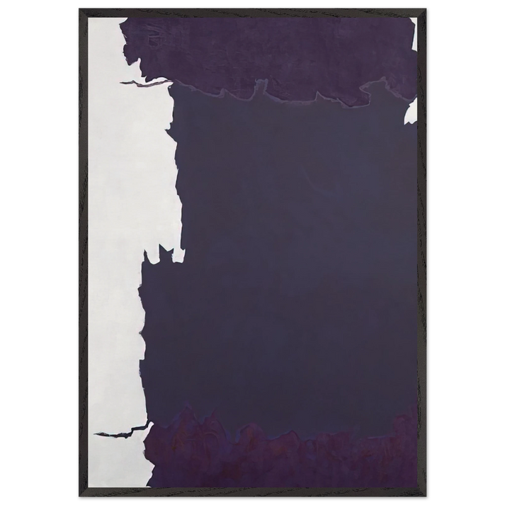 Infinity Field Creten Series Rizitika 4 - 1983 - Theodoros Stamos 70x100 cm / 28x40 inches Framed Art Print – Black Wooden Frame