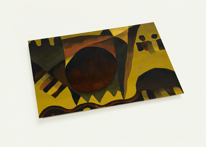 Indian Summer - 1941 By Arthur Dove Pack of 10 Post Cards | Arthur Dove Post Cards | A6 (10.5 x 14.8 cm) - 4.1 x 5.8 inches