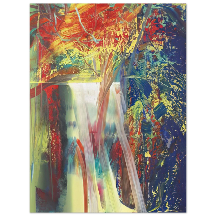 Gerhard Richter - ABSTRACT PAINTING 610 1  75x100 cm / 30x40inches Fine Art Poster