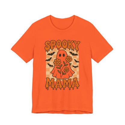 Gruselige Mama, grooviger Vintage-Geist, Halloween, gruselige Mutter