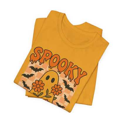 Gruselige Mama, grooviger Vintage-Geist, Halloween, gruselige Mutter