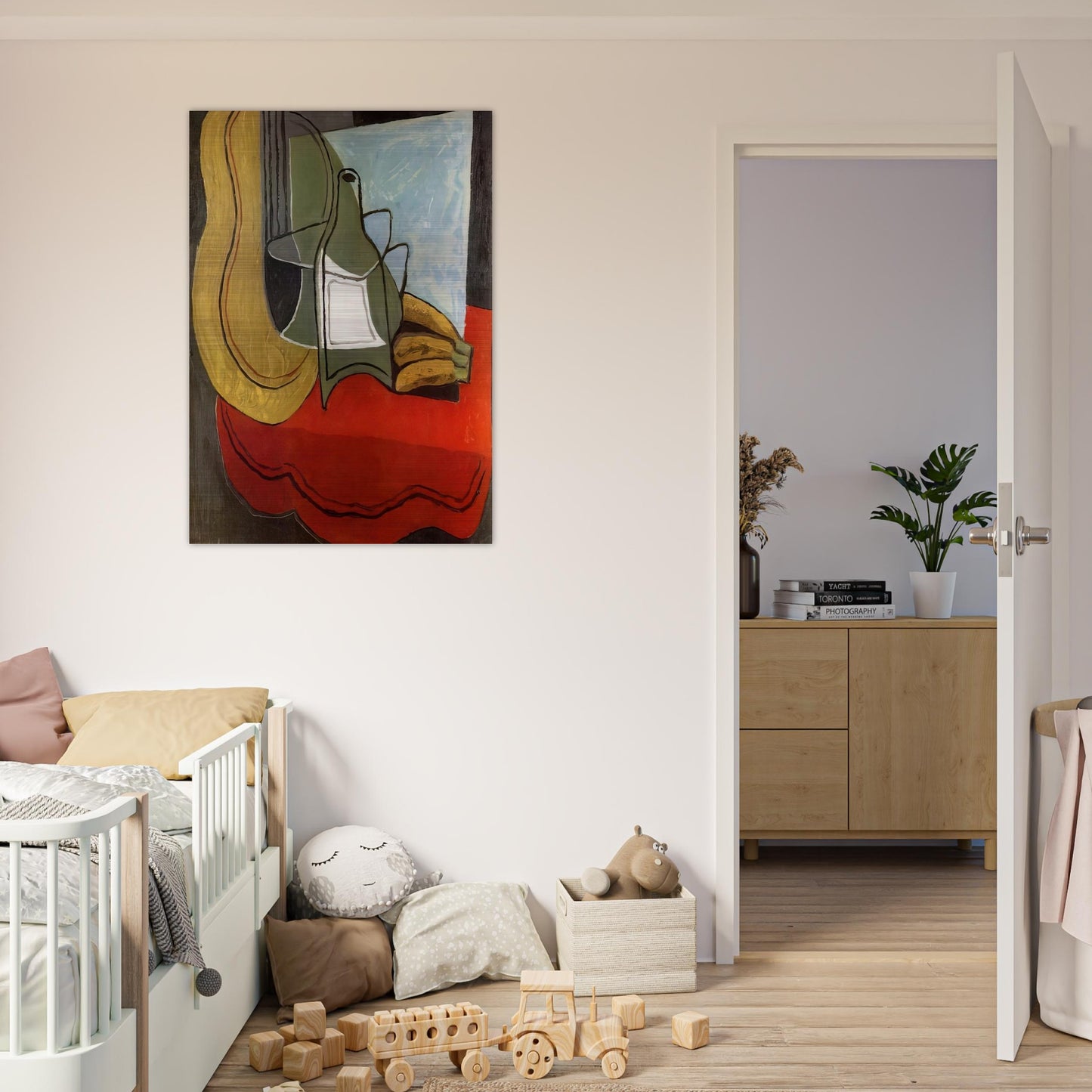 BANANAS - Juan Gris Brushed Aluminum Print - 70x100 cm / 28x40 inches | Juan Gris Aluminum Print | Juan Gris Prints