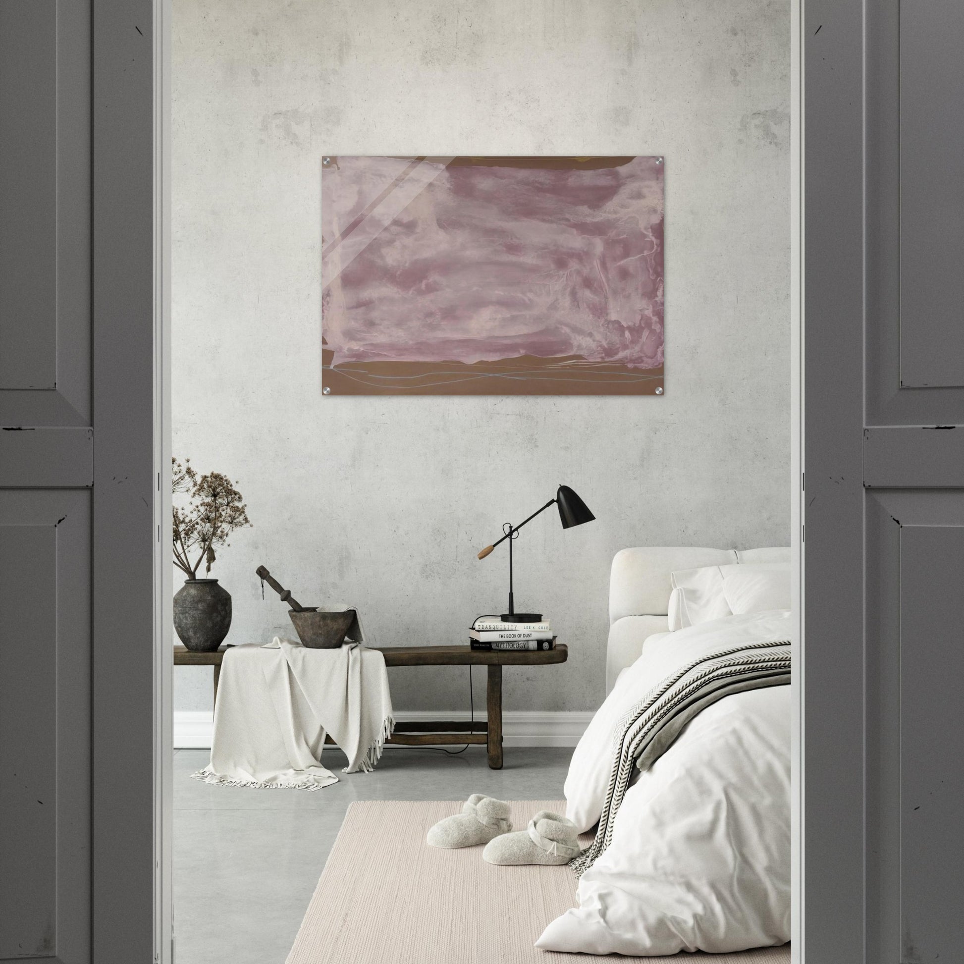 Soho Dreams - 1987 - Helen Frankenthaler Acrylic Print - 70x100 cm / 28x40″ inches