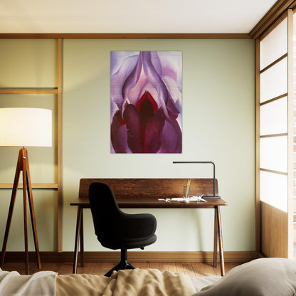 Flower of Life II - Georgia O'Keeffe Brushed Aluminum Print - 70x100 cm / 28x40 inches | Georgia O'Keeffe Aluminum Print | Georgia O'Keeffe Prints