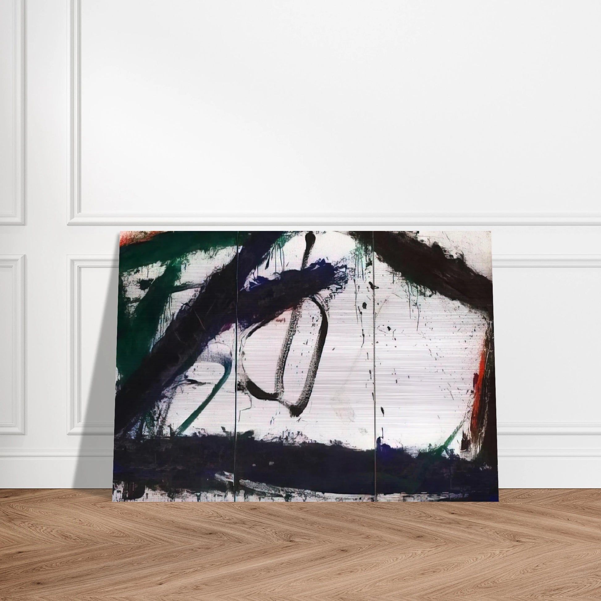 Frozen Summer - 1966 - Norman Bluhm Brushed Aluminum Print - 70x100 cm / 28x40 inches | Norman Bluhm Aluminum Print | Norman Bluhm Prints