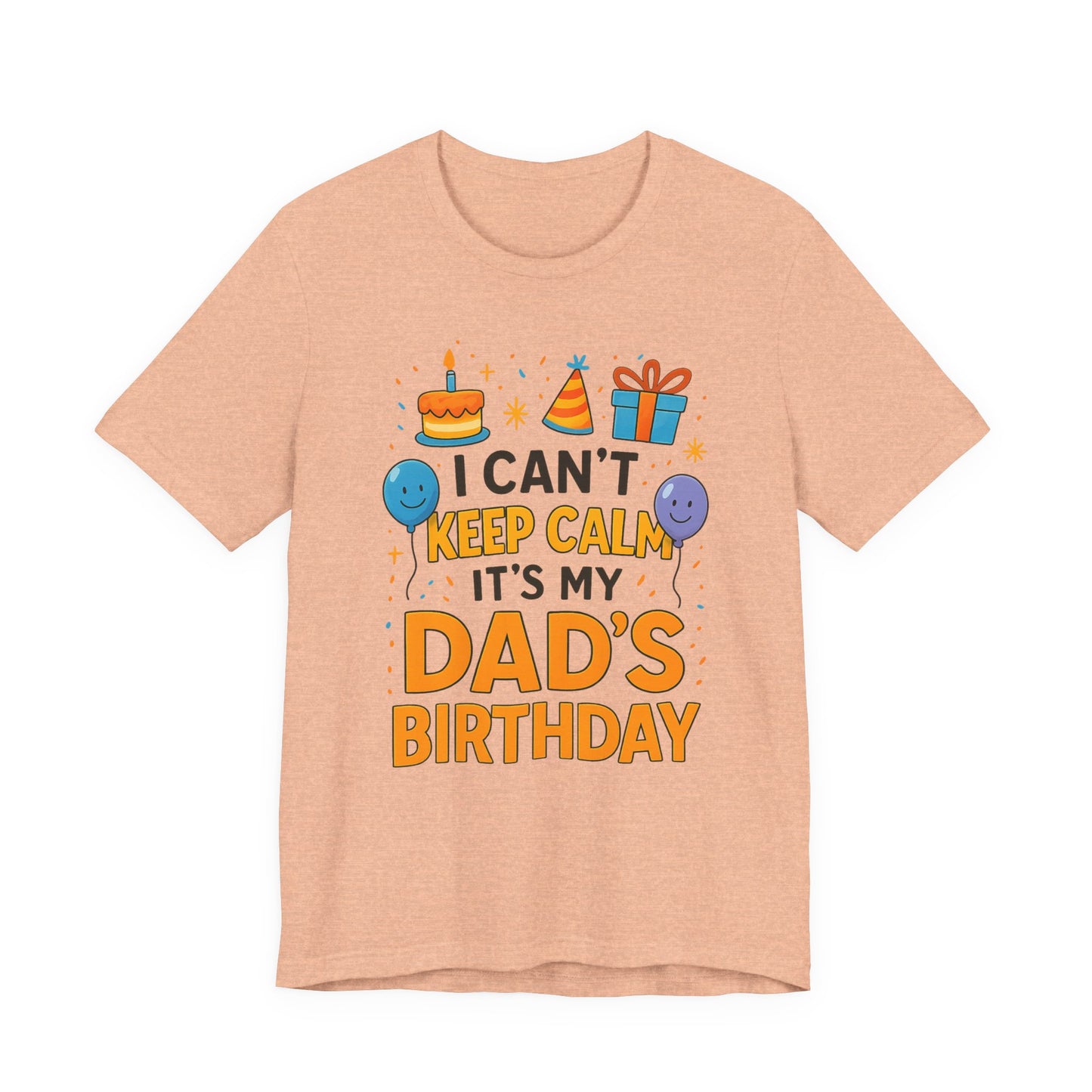 Geburtstagsgeschenk für Papa: Ich kann nicht ruhig bleiben, es ist Papas Geburtstag! Alles Gute zum Geburtstag, Papa!