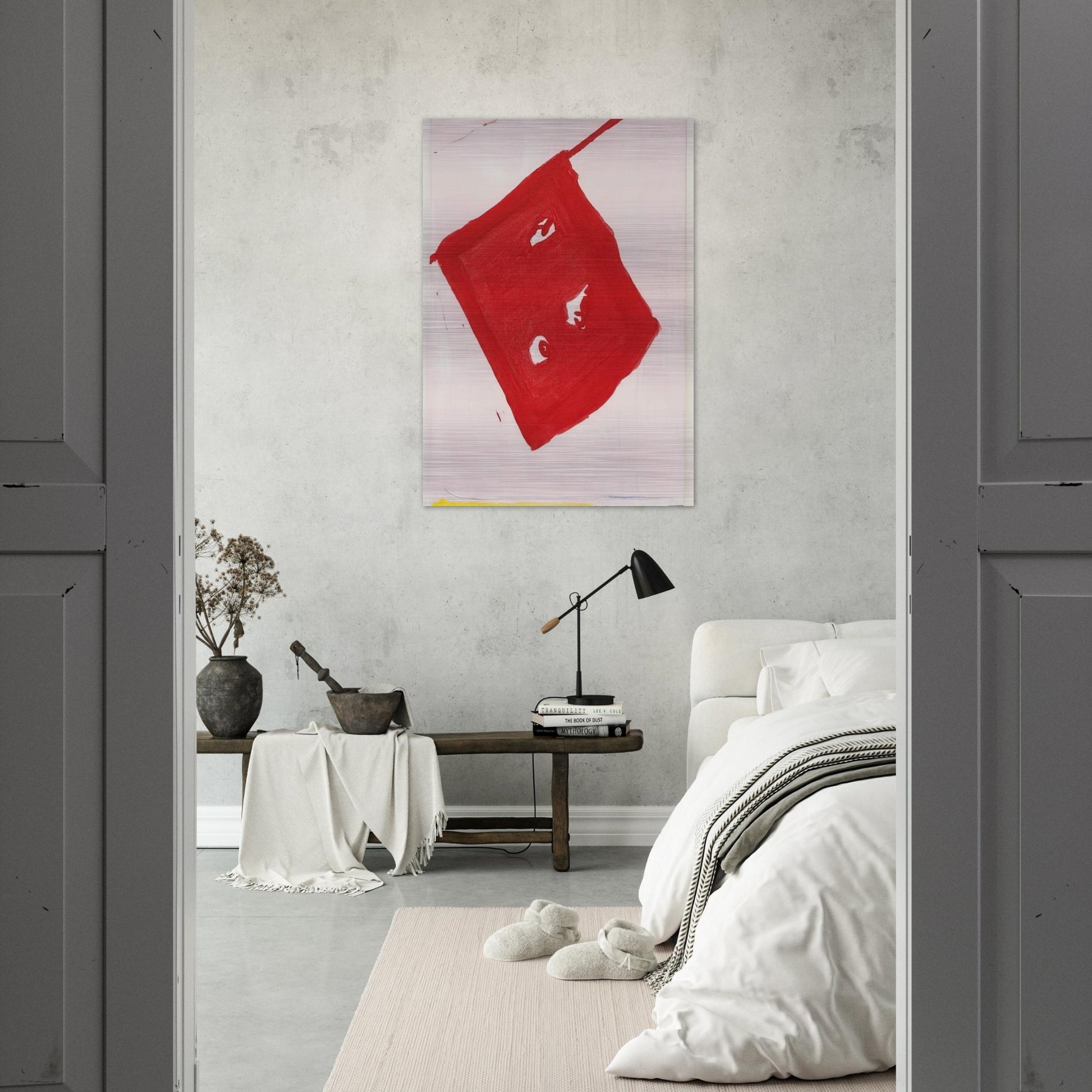 Turkish 1 May - 2009 - Raoul De Keyser Brushed Aluminum Print - 70x100 cm / 28x40 inches | Raoul De Keyser Aluminum Print | Raoul De Keyser Prints