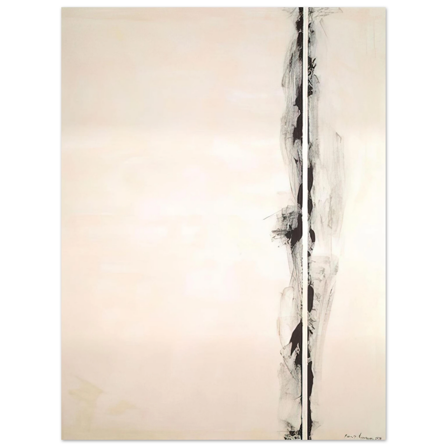 Barnett Newman - The Station of the Cross - First Station  75x100 cm / 30x40inches Fine Art Poster