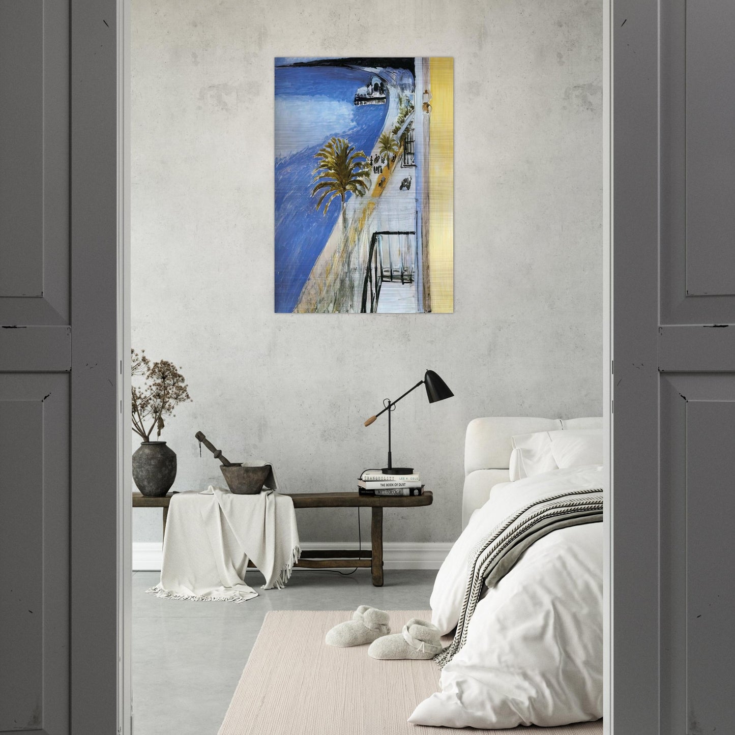THE BAY OF NICE 1918 - Henri Matisse Brushed Aluminum Print - 70x100 cm / 28x40 inches | Henri Matisse Aluminum Print | Henri Matisse Prints