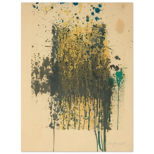 Taro Yamamoto - UNTITLED ABSTRACT  75x100 cm / 30x40inches Fine Art Poster