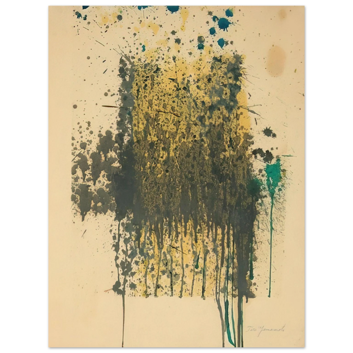 Taro Yamamoto - UNTITLED ABSTRACT  75x100 cm / 30x40inches Fine Art Poster