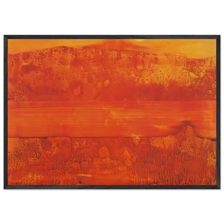 The Obscure Gods - Max Ernst 70x100 cm / 28x40 inches Framed Art Print – Black Wooden Frame