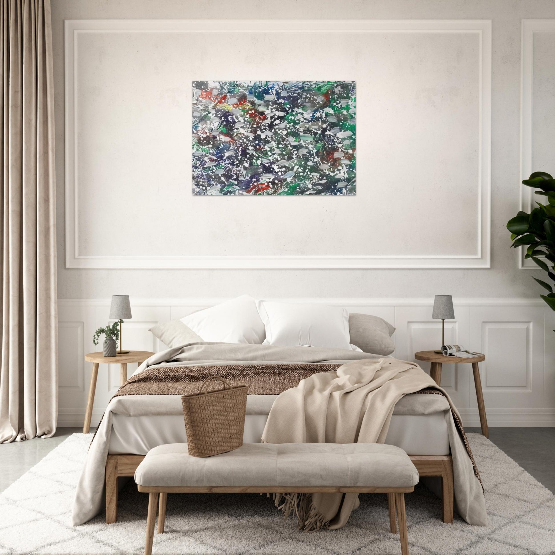 Neigeoliale - Marcel Barbeau Acrylic Print - 70x100 cm / 28x40″ inches