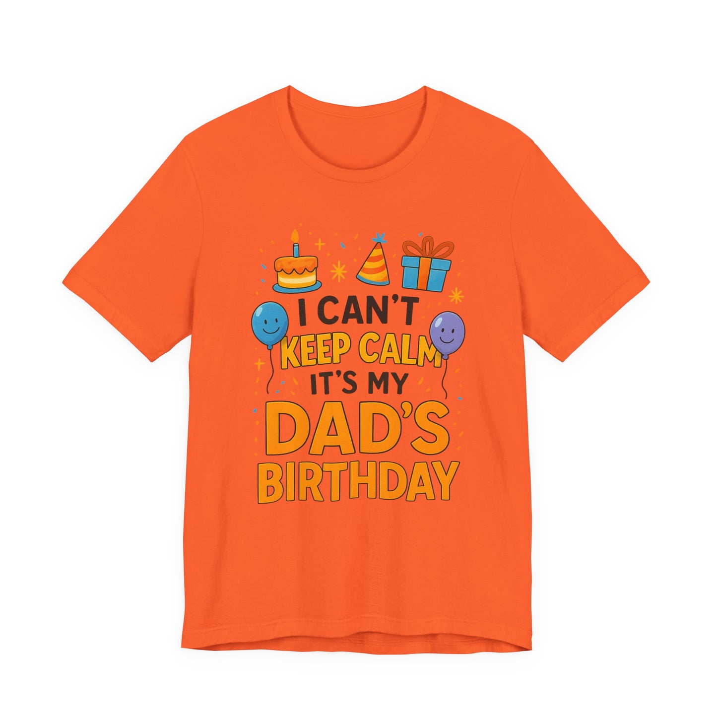 Geburtstagsgeschenk für Papa: Ich kann nicht ruhig bleiben, es ist Papas Geburtstag! Alles Gute zum Geburtstag, Papa!
