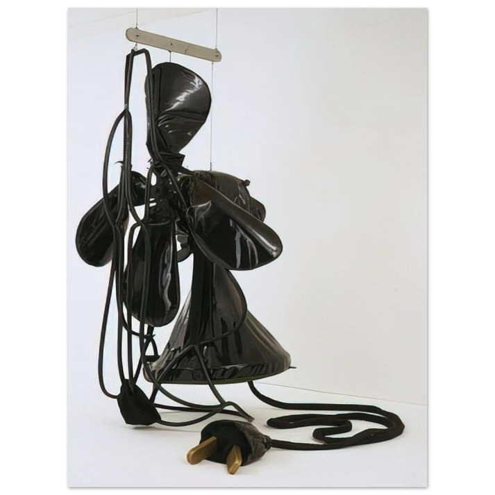 Claes Oldenburg - GIANT SOFT FAN 1967  75x100 cm / 30x40inches Fine Art Poster