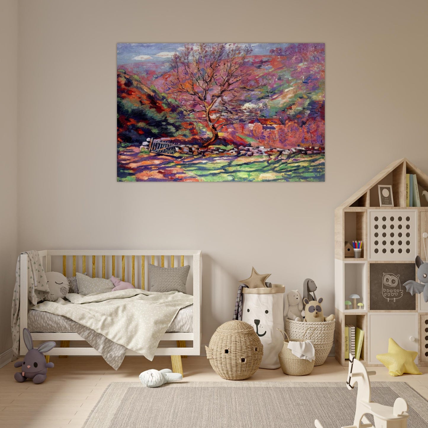 Crozant, solitude - 1915 - Armand Guillaumin Art Prints - 100x150 cm / 40x60″ inches | Armand Guillaumin Poster | Armand Guillaumin Prints