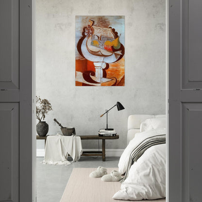 Fruit dish - Pablo Picasso Brushed Aluminum Print - 70x100 cm / 28x40 inches | Pablo Picasso Aluminum Print | Pablo Picasso Prints