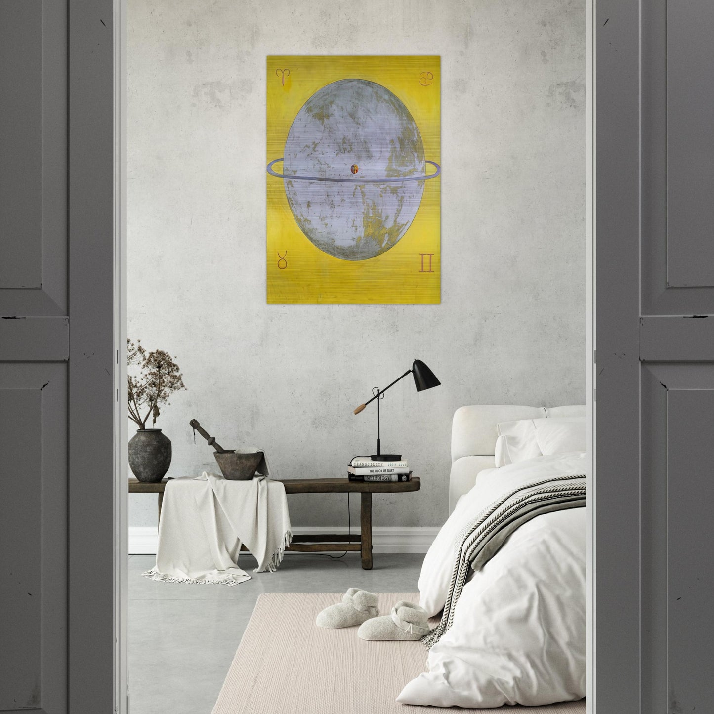 THE DOVE NR 12 1915 - Hilma af Klint Brushed Aluminum Print - 70x100 cm / 28x40 inches | Hilma af Klint Aluminum Print | Hilma af Klint Prints