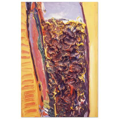 For Vincent Van Gogh - 1972 - Ronnie Landfield Art Prints - 100x150 cm / 40x60″ inches | Ronnie Landfield Poster | Ronnie Landfield Prints