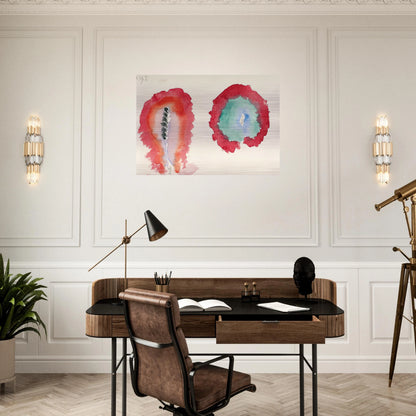 WHEAT AND WORMWOOD 1922 - Hilma af Klint Brushed Aluminum Print - 70x100 cm / 28x40 inches | Hilma af Klint Aluminum Print | Hilma af Klint Prints