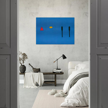 Untitled - 1968 - Ron Gorchov Brushed Aluminum Print - 70x100 cm / 28x40 inches | Ron Gorchov Aluminum Print | Ron Gorchov Prints