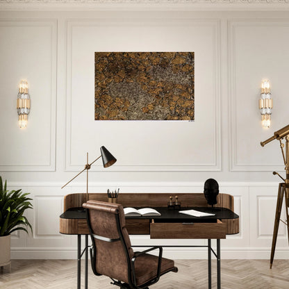 LIFE WITHOUT THE MAN III - Jean Dubuffet Brushed Aluminum Print - 70x100 cm / 28x40 inches | Jean Dubuffet Aluminum Print | Jean Dubuffet Prints