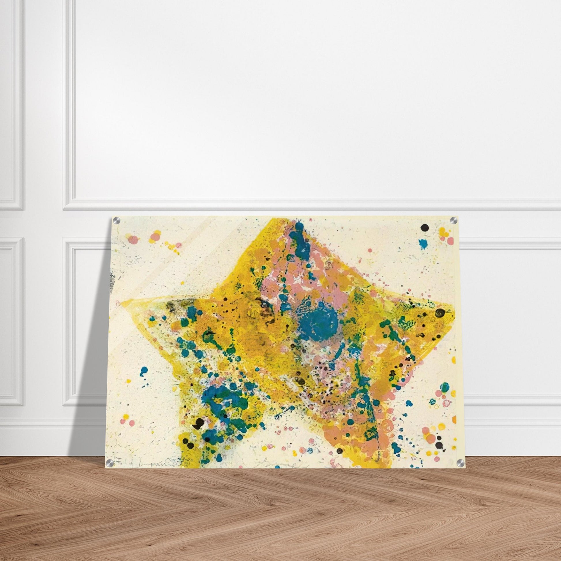 Star - Sam Francis Acrylic Print - 70x100 cm / 28x40″ inches