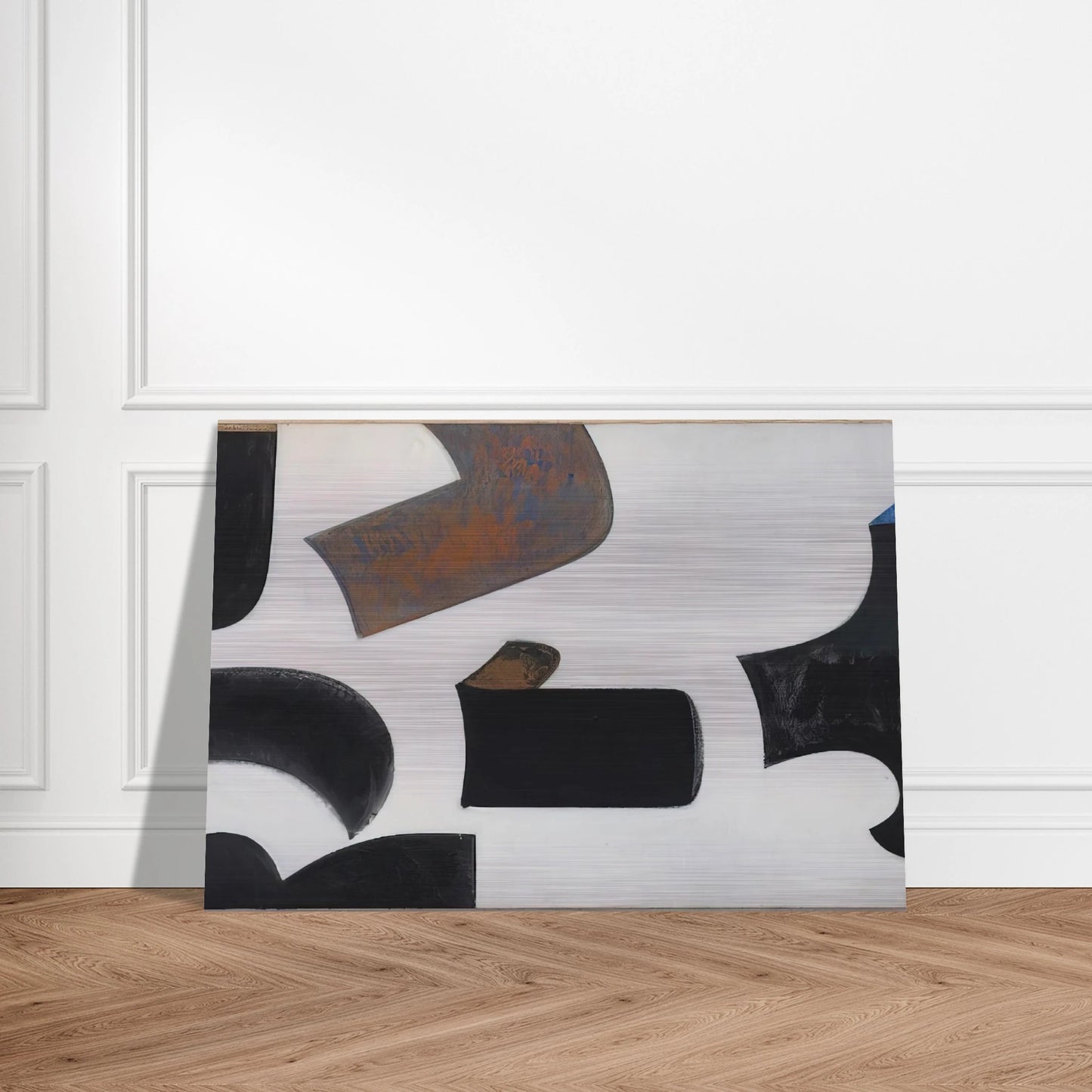 Untitled - 1958 - Donald Judd Brushed Aluminum Print - 70x100 cm / 28x40 inches | Donald Judd Aluminum Print | Donald Judd Prints