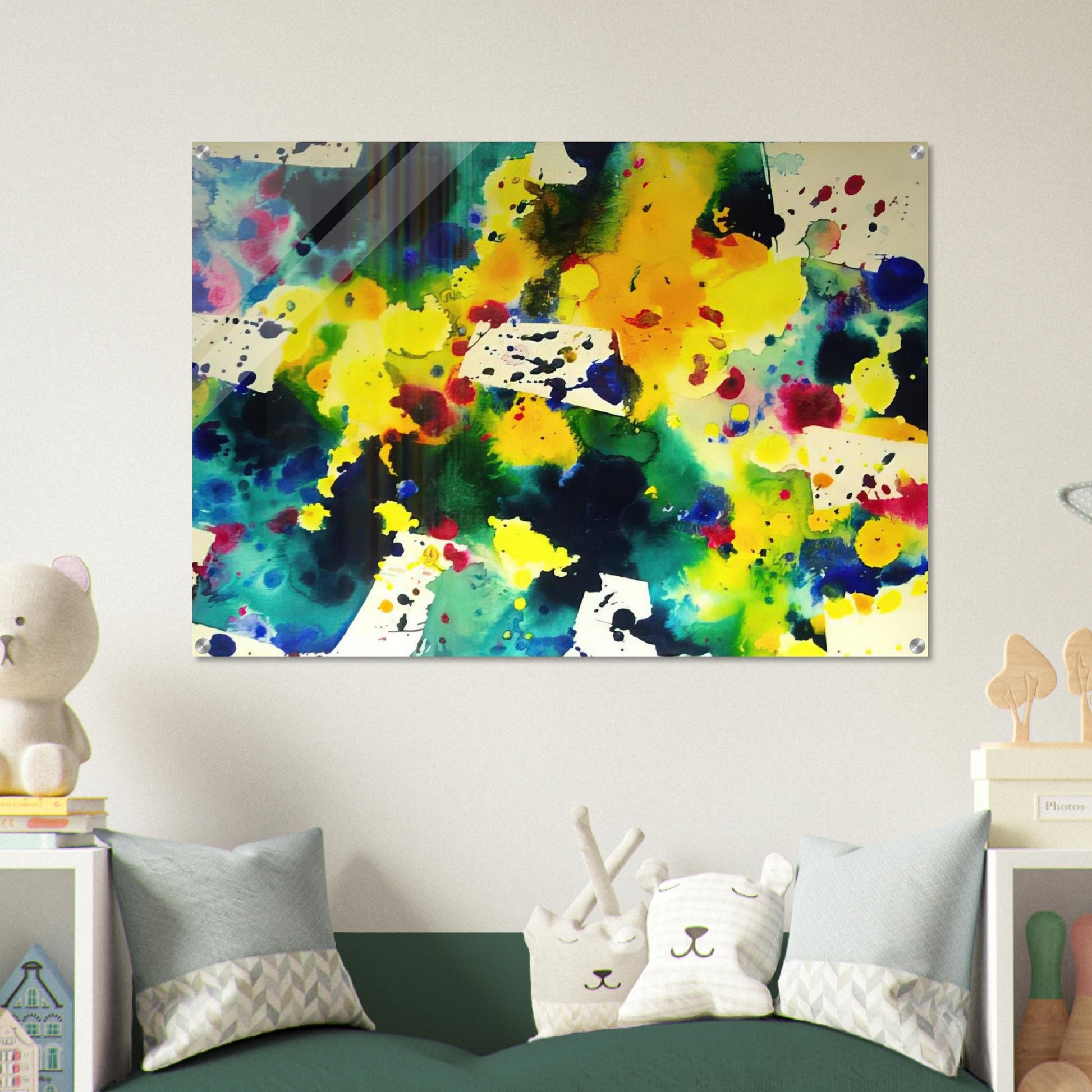 Tokyo - Sam Francis Acrylic Print - 70x100 cm / 28x40″ inches